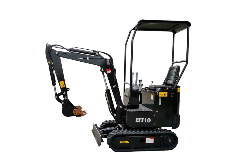 小型挖掘機作用大，工地這些活都被他承包了！