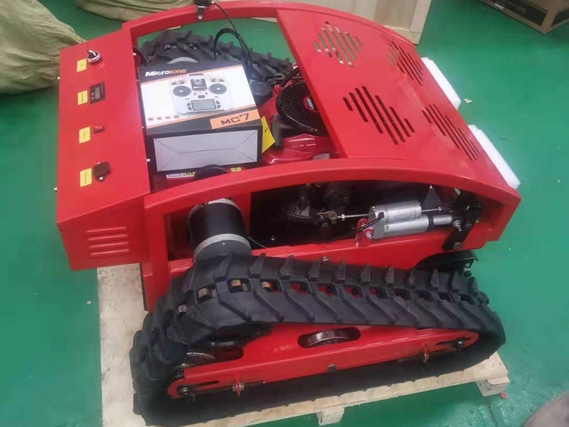 遙控割草機發往西班牙